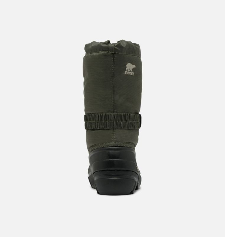 Sorel Barn Vinterkängor Mörk Gröna/Svarta - Youth Flurry™ - AFS-214907